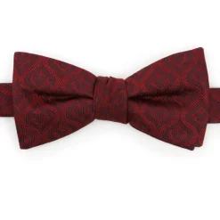 Disney Mickey Mouse Holiday Maroon Bow Tie
