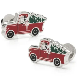 Disney Mickey Mouse Holiday Truck Cufflinks