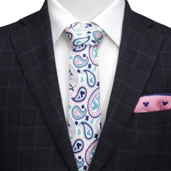 Disney Mickey Mouse Paisley Multi Men's Tie