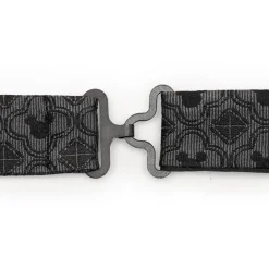 Disney Mickey Mouse Pattern Black Bow Tie
