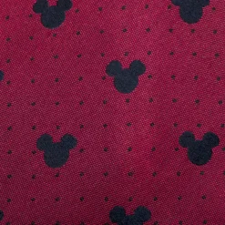 Disney Mickey Mouse Red Pin Dot Men's Tie