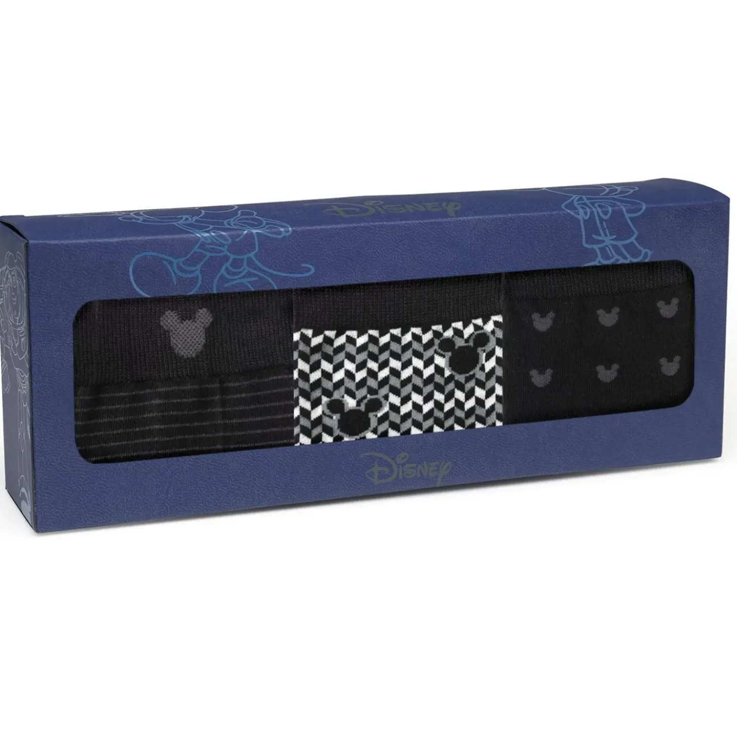 Disney Mickey Mouse Silhouette Black Gift Set