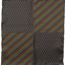 Disney Mickey Silhouette Rainbow Pocket Square