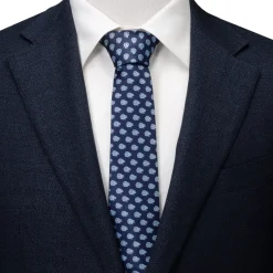 Star Wars Millennium Falcon Blue Tonal Mens Tie