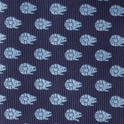 Star Wars Millennium Falcon Blue Tonal Mens Tie