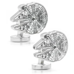 Star Wars Millennium Falcon Blueprint Cufflinks