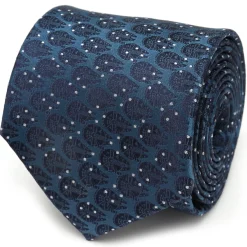 Star Wars Millennium Falcon Dot Blue Men's Tie