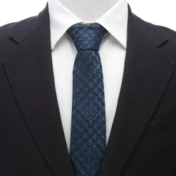 Star Wars Millennium Falcon Dot Blue Men's Tie