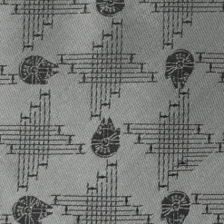 Star Wars Millennium Falcon Gray Men's Tie