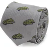 Star Wars Millennium Falcon Gray Men's Tie