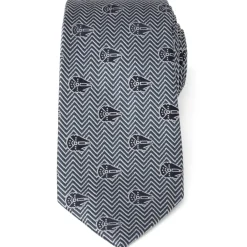 Star Wars Millennium Falcon Herringbone Blue Men's Tie