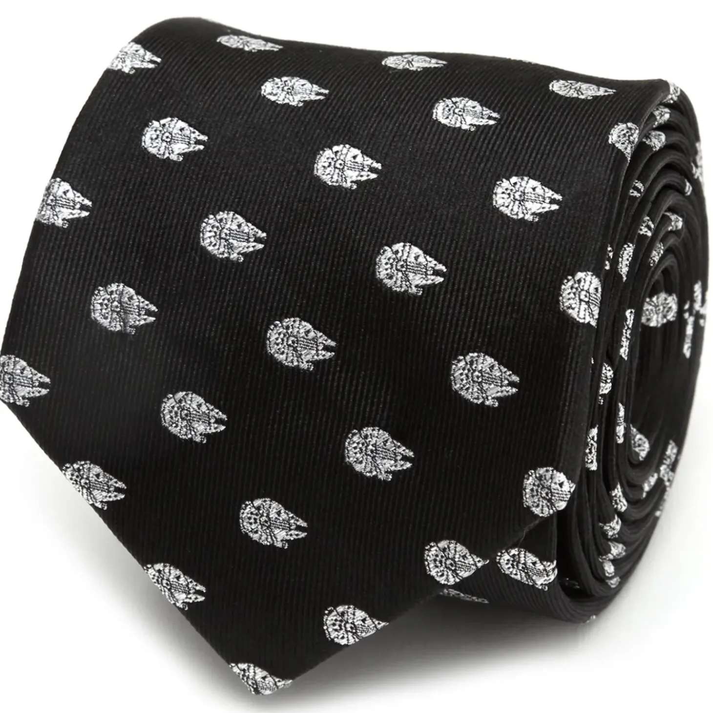 Star Wars Millennium Falcon Metallic Silver Men's Tie