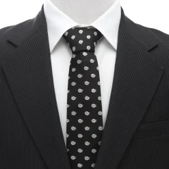 Star Wars Millennium Falcon Metallic Silver Men's Tie