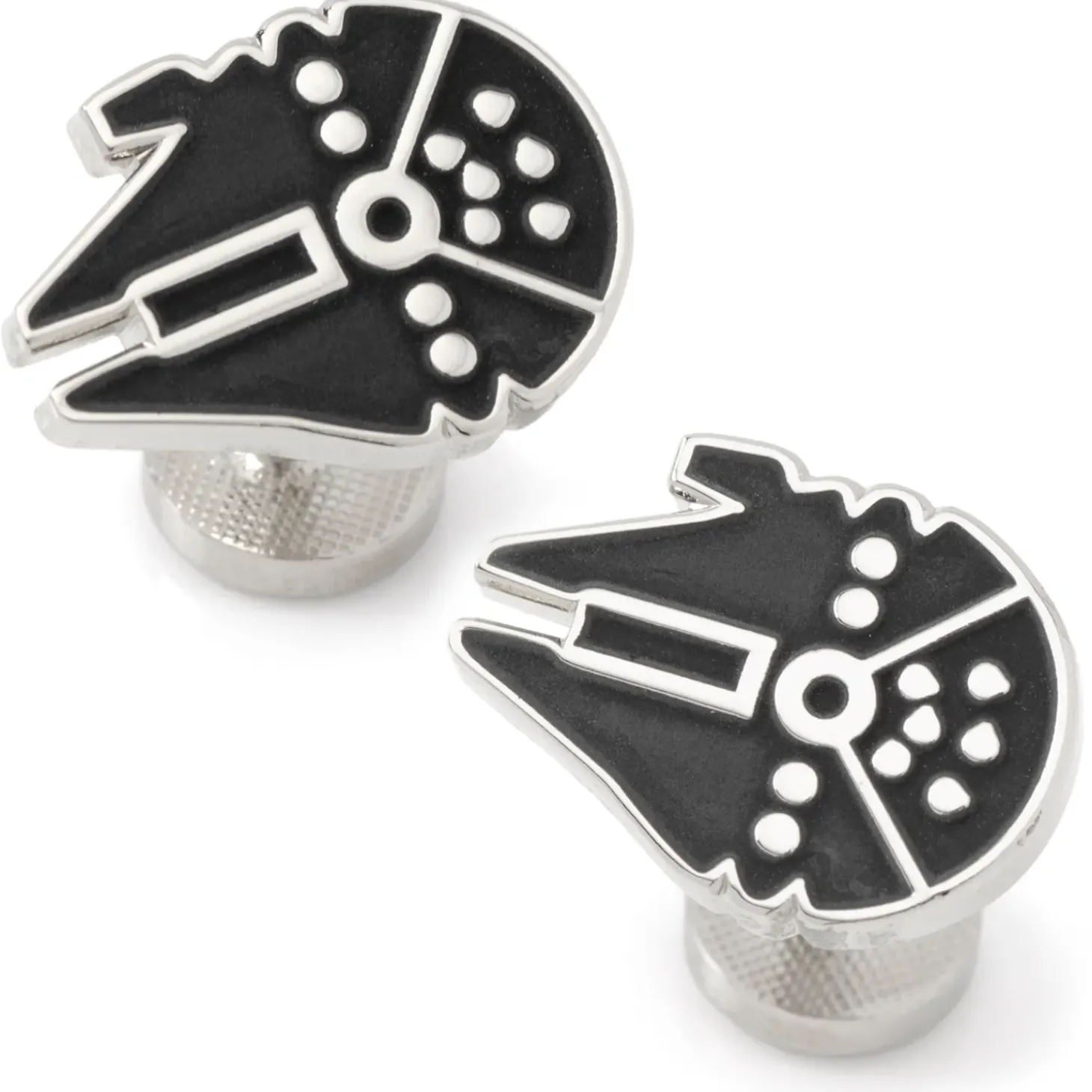 Star Wars Millennium Falcon Silver Cufflinks