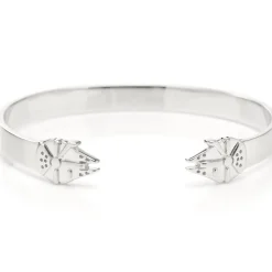 Star Wars Millennium Falcon Stainless Steel Cuff Bracelet