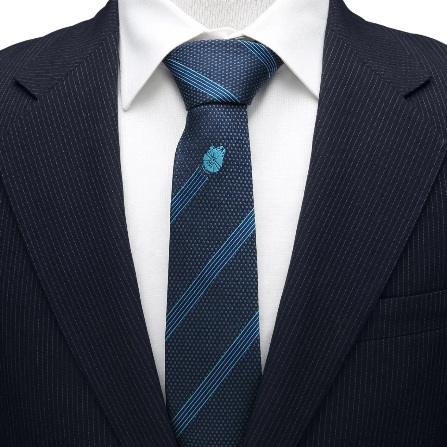 Star Wars Millennium Falcon Stripe Men's Tie