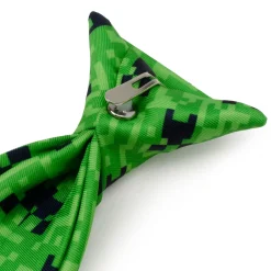 Minecraft Creeper Green Father/Son Tie Set