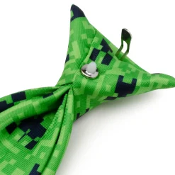 Minecraft Creeper Green Father/Son Tie Set