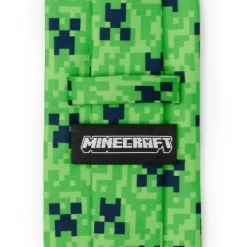 Minecraft Creeper Green Men's Tie