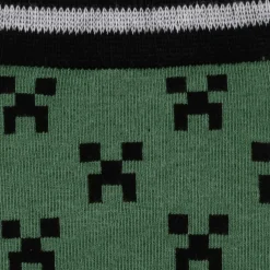 Minecraft Creeper Men's Sock Set