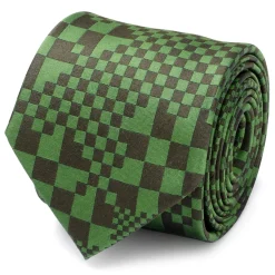 Minecraft Hidden Creeper Green Men's Tie