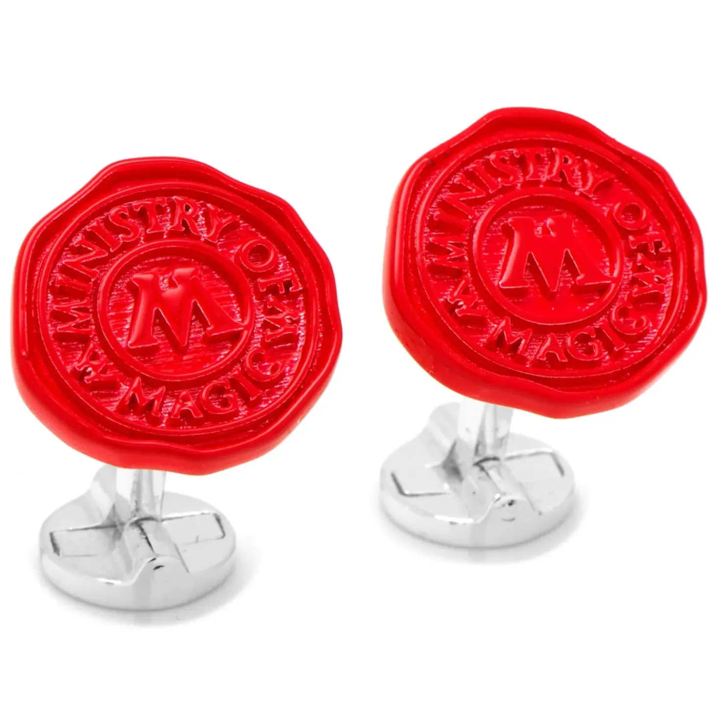 Harry Potter Ministry of Magic Wax Stamp Cufflinks