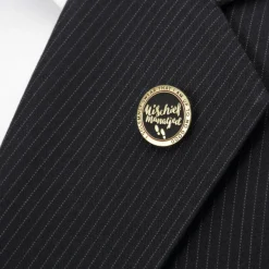 Harry Potter Mischief Managed Gold Lapel Pin