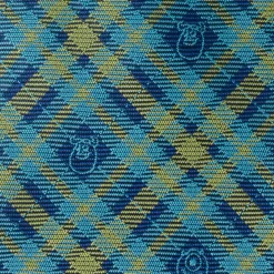 Disney Monsters Inc Plaid Blue Green Tie
