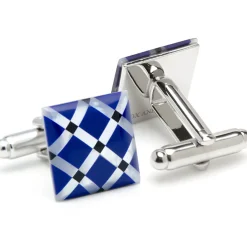 Ox and Bull Trading Co. Mother of Pearl Diamond Stud Set