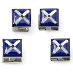 Ox and Bull Trading Co. Mother of Pearl Diamond Stud Set