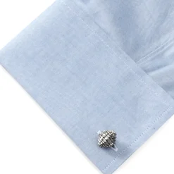 Tateossian Moving Gunmetal Gear Cufflinks