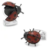 Deakin & Francis Moving Ladybug Cufflinks