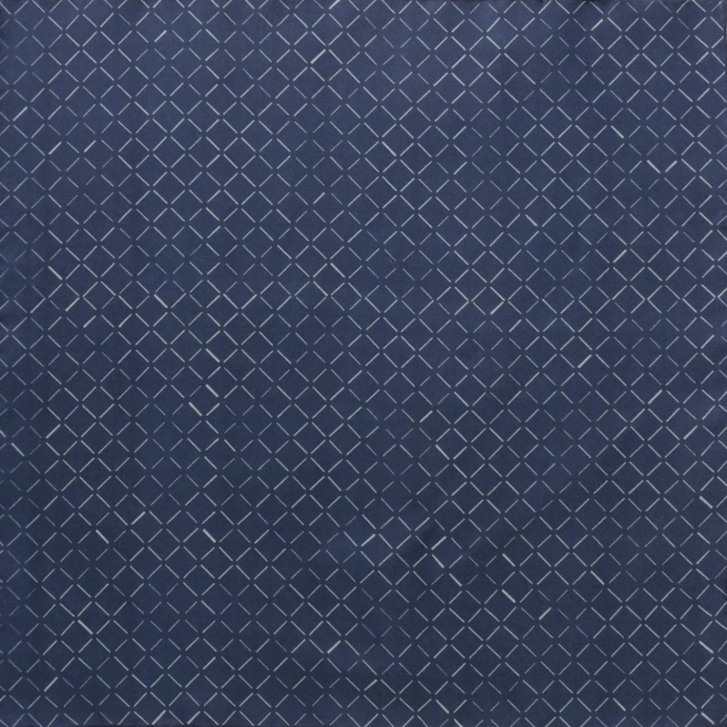 Ox and Bull Trading Co. Navy Diamond Pocket Square