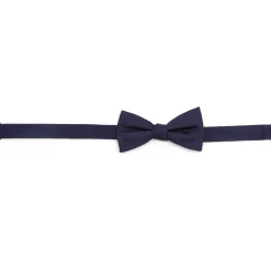 Ox and Bull Trading Co. Navy Silk Bow Tie