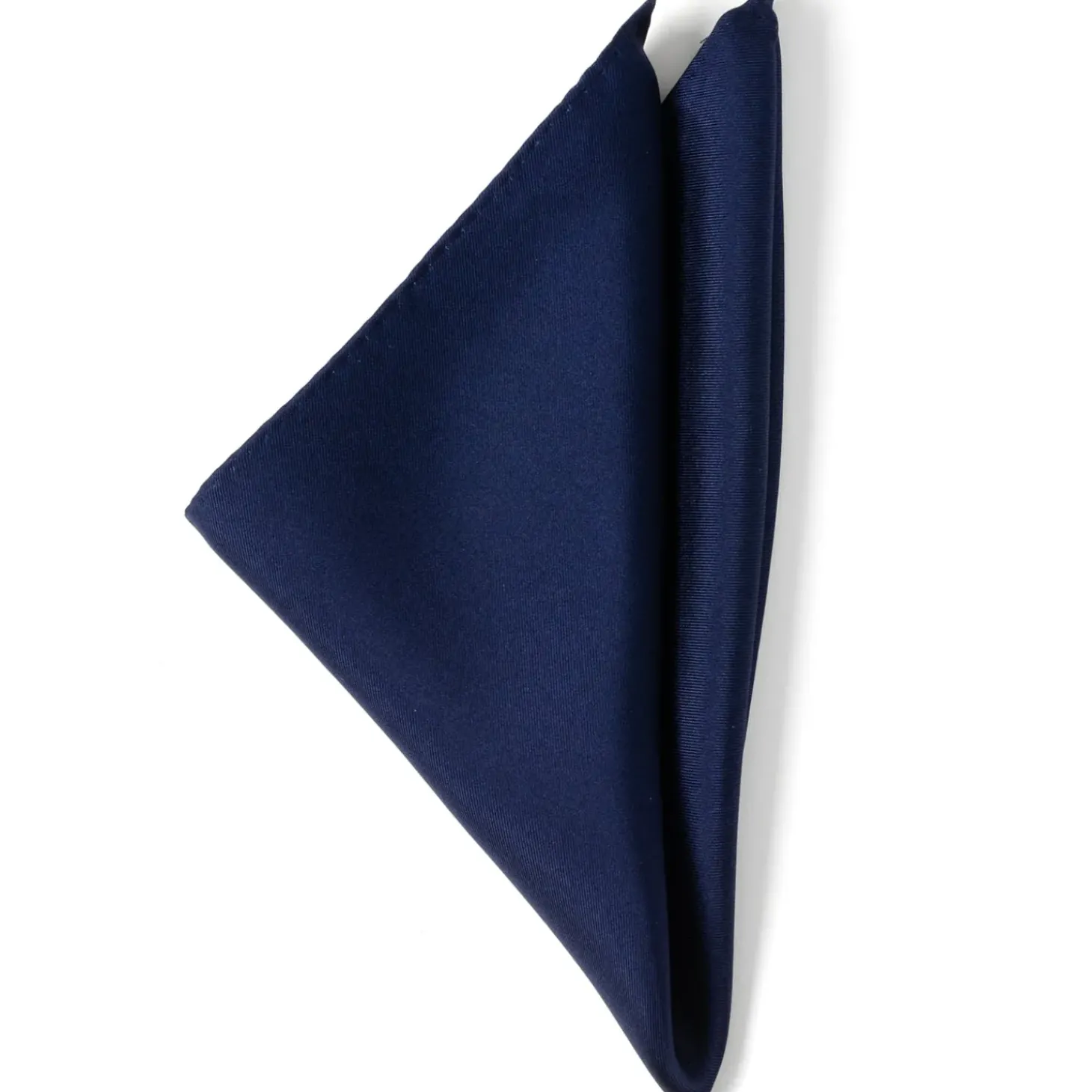 Ox and Bull Trading Co. Navy Silk Pocket Square