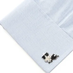 NFL New Orleans Saints State Shaped Cufflinks