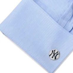 MLB New York Yankees Pinstripe Cufflinks