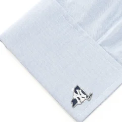 MLB New York Yankees State Shaped Cufflinks