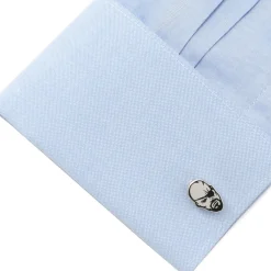 Marvel Nick Fury Silver Cufflinks