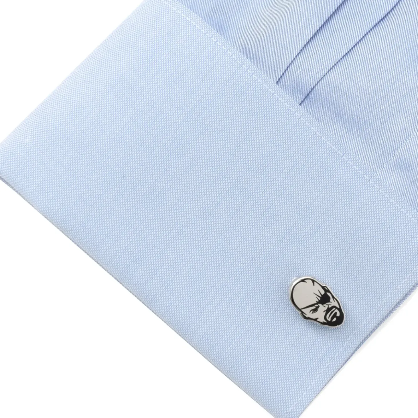 Marvel Nick Fury Silver Cufflinks