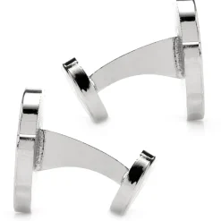 Marvel Nick Fury Silver Cufflinks