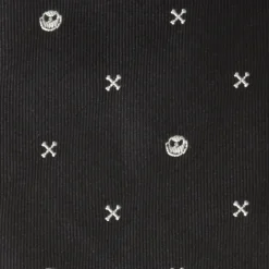 Disney Nightmare Before Christmas Jack Skellington Black Men's Tie