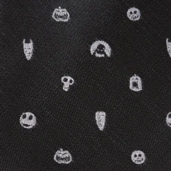 Disney Nightmare Before Christmas Black Gray Men's Tie