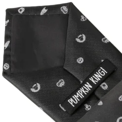 Disney Nightmare Before Christmas Black Gray Men's Tie