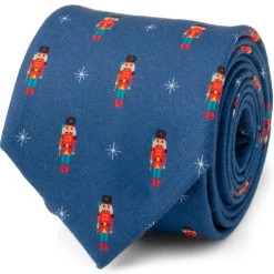 Cufflinks, Inc. Nutcracker Men's Navy Tie