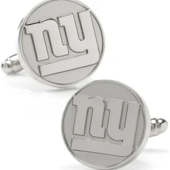 NFL NY Giants Silver Edition Cufflinks