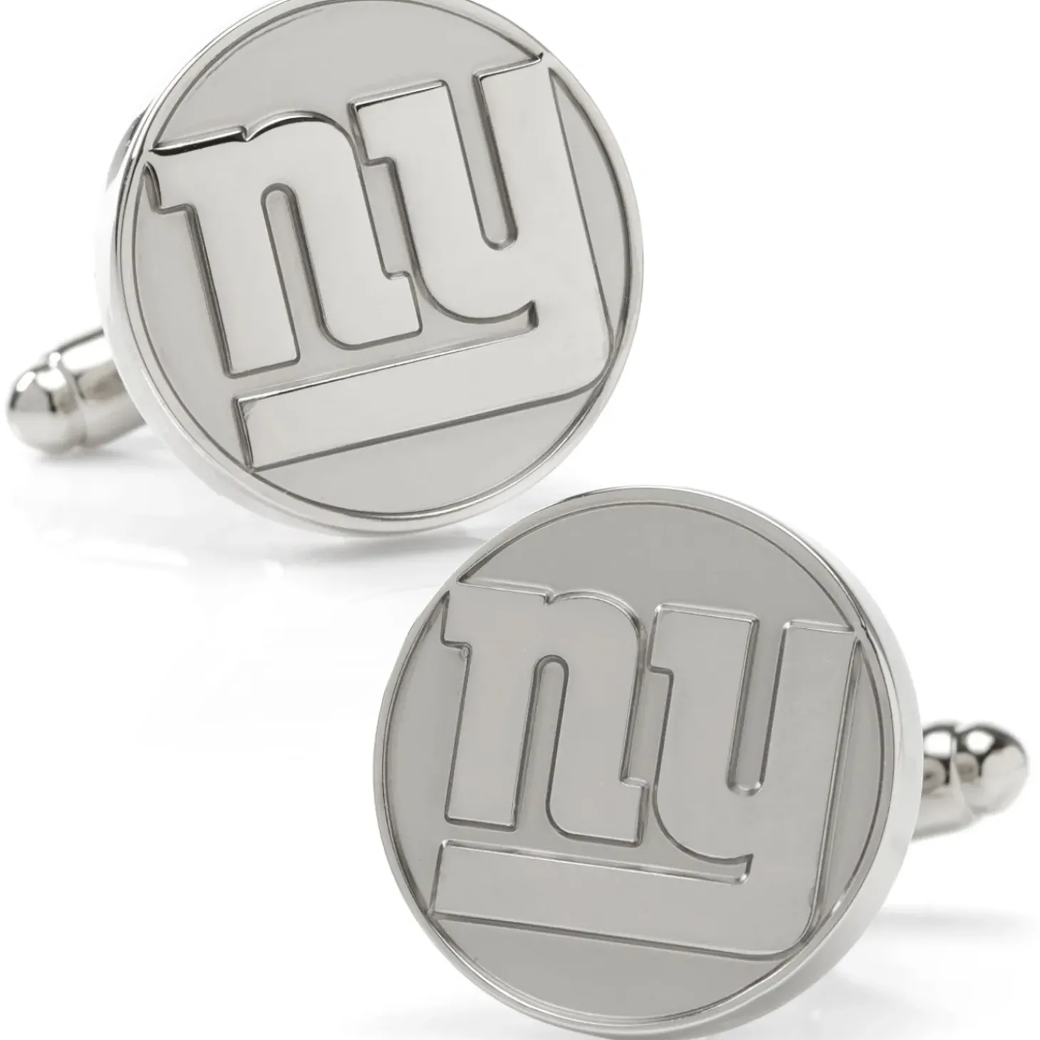NFL NY Giants Silver Edition Cufflinks
