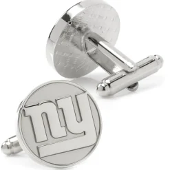 NFL NY Giants Silver Edition Cufflinks