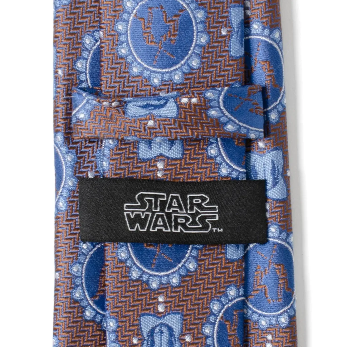 Star Wars Obi-Wan Anakin Saber Battle Men's Tie