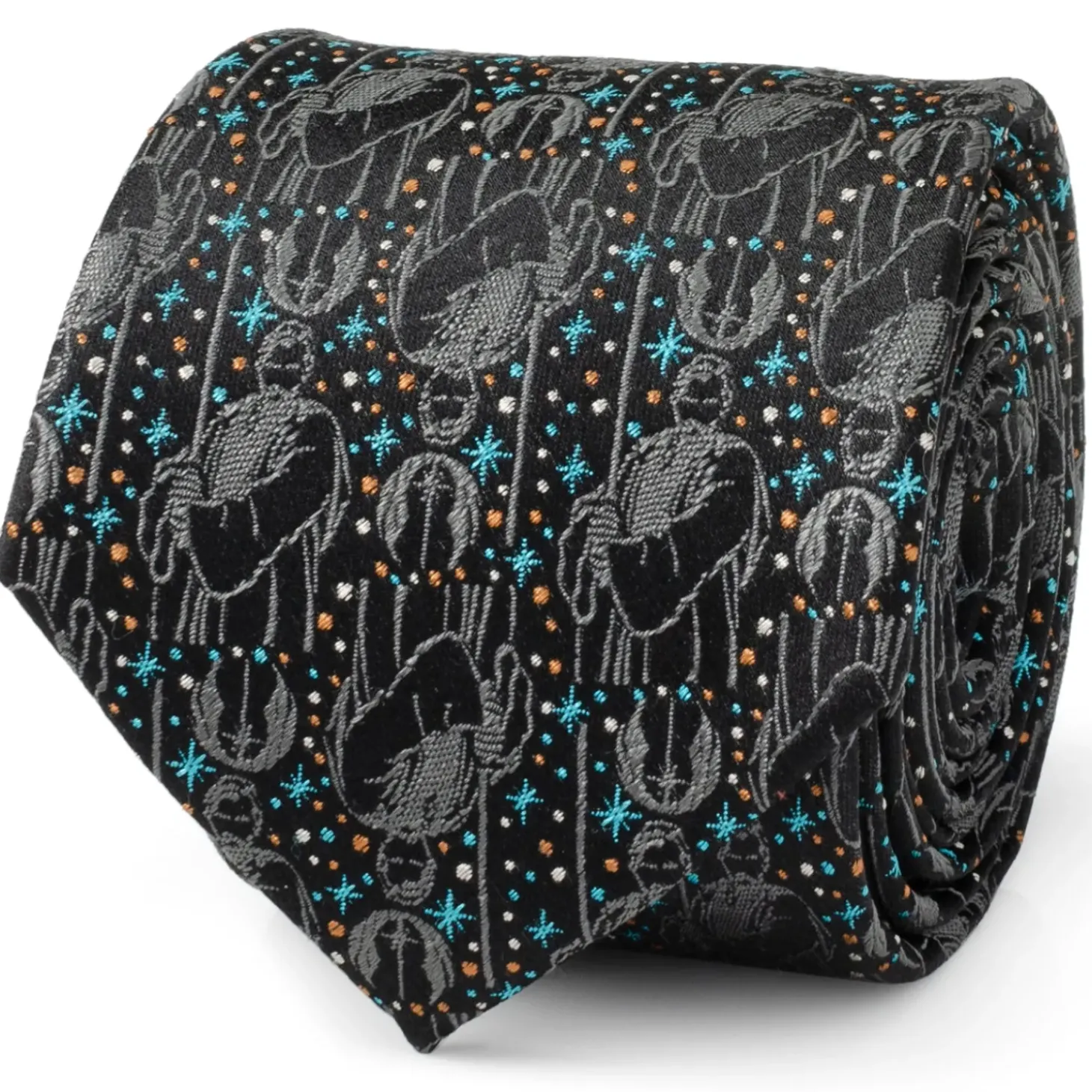 Star Wars Obi-Wan Kenobi Gray Men's Tie